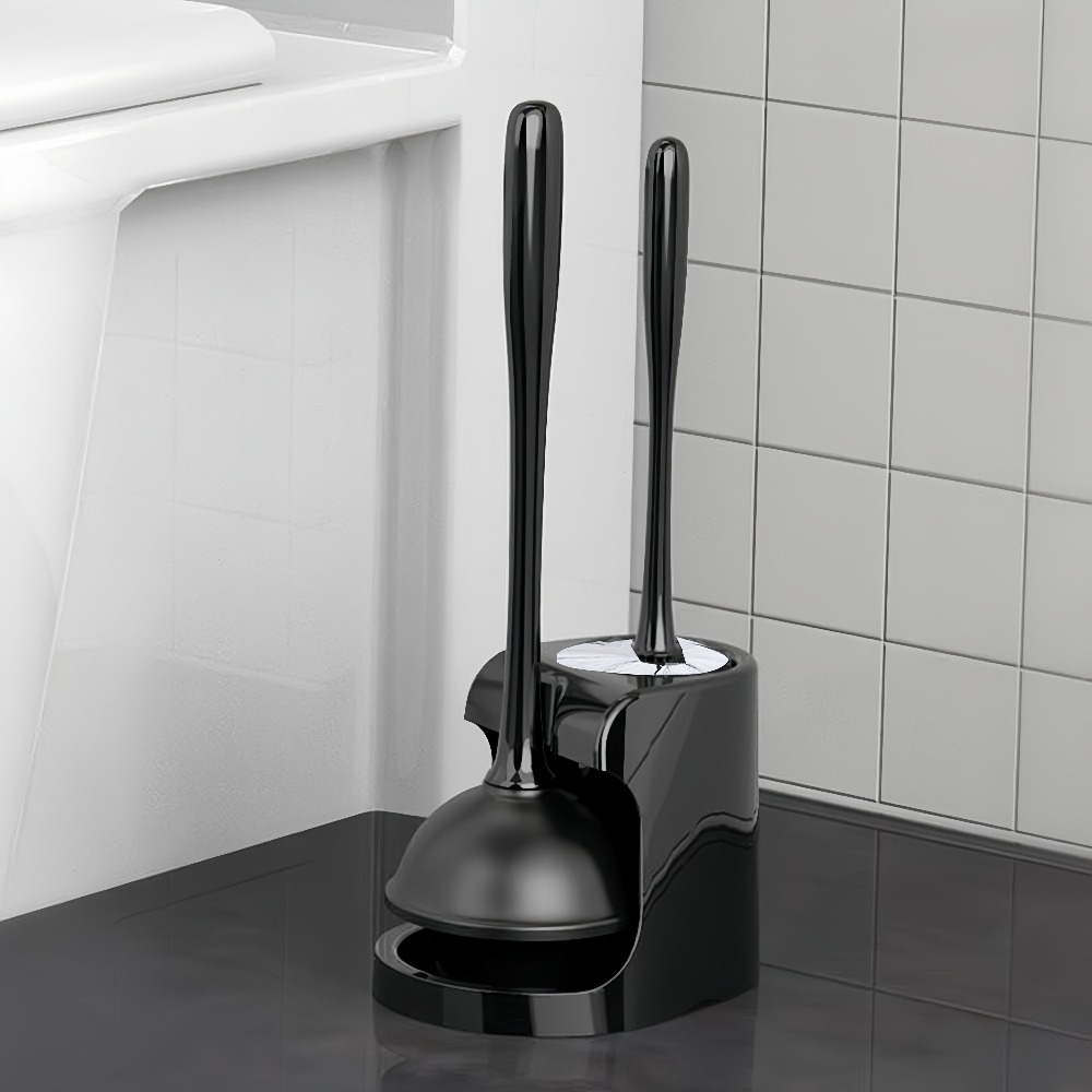 Plunger Toilet - Bathroom Toilet Brush Plunger Combo with