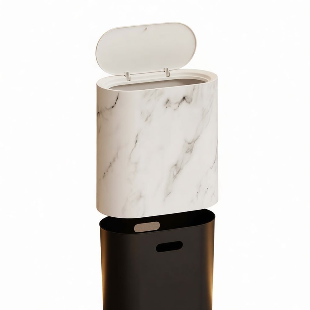 Minimalist Slim Trash Can Narr - đánh giá và giá Home Essentials Bathroom Storage