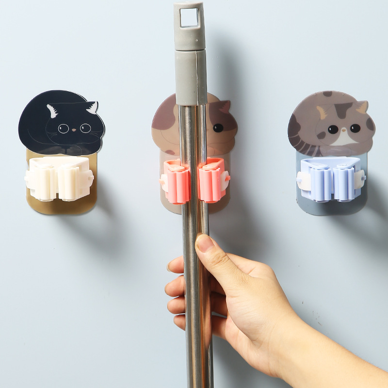 3/4PCS Mop Holder Self-adhesiv - đánh giá và giá Home Edit Bathroom Storage