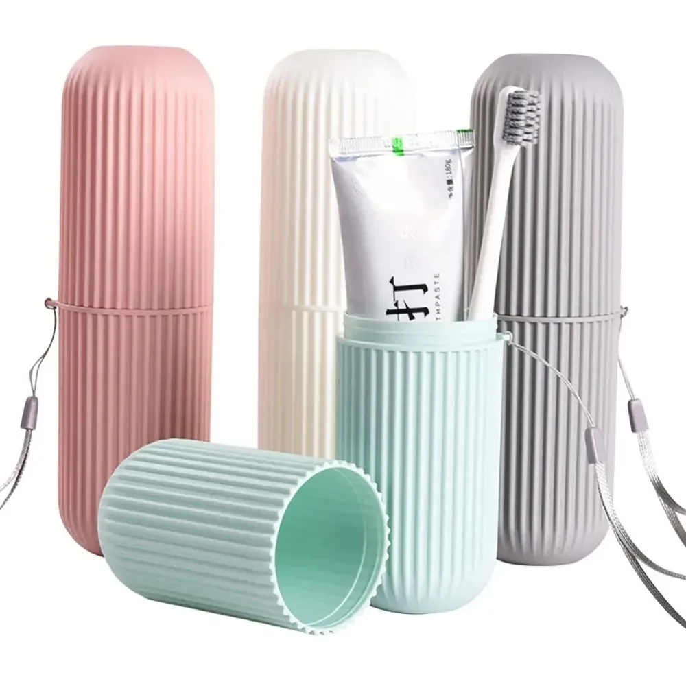Travel Portable Toothbrush Cup - đánh giá và giá Home Edit Bathroom Storage