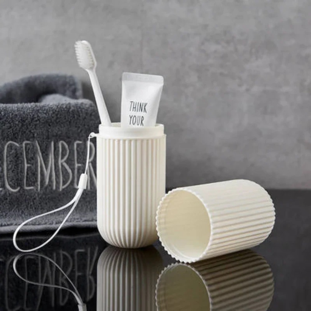 Travel Portable Toothbrush Cup - đánh giá và giá Home Edit Bathroom Storage