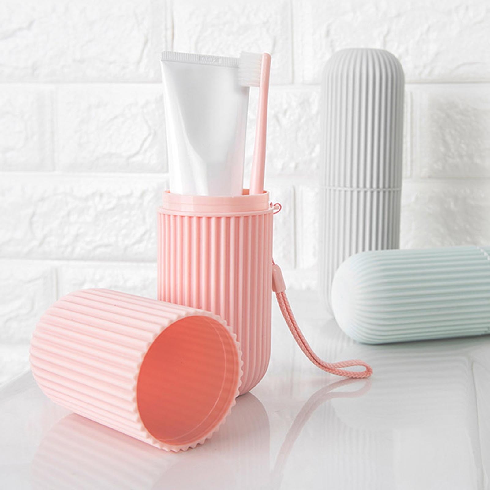 Pink Empty Travel Portable Too - đánh giá và giá Home Edit Bathroom Storage