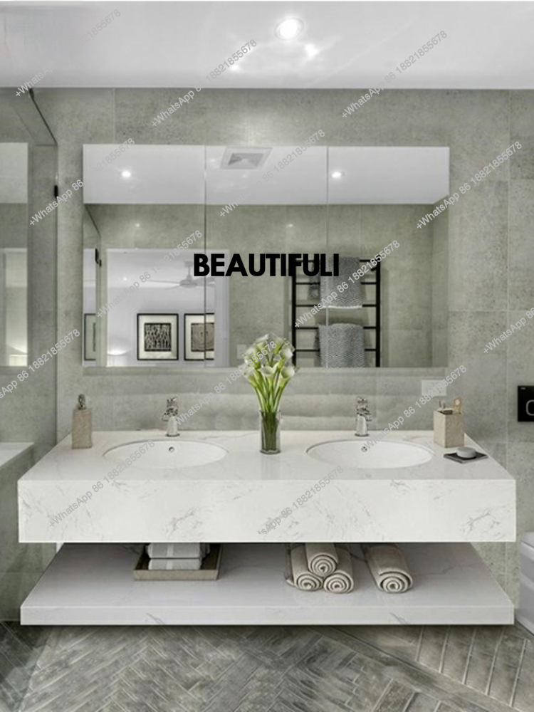 modern luxury customized hotel - đánh giá và giá Home Bathroom Vanity Combo