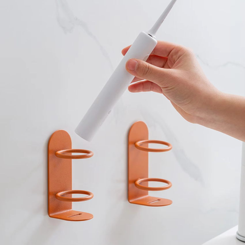 Wall-Mounted Electric Toothbru - đánh giá và giá Home Edit Bathroom Storage