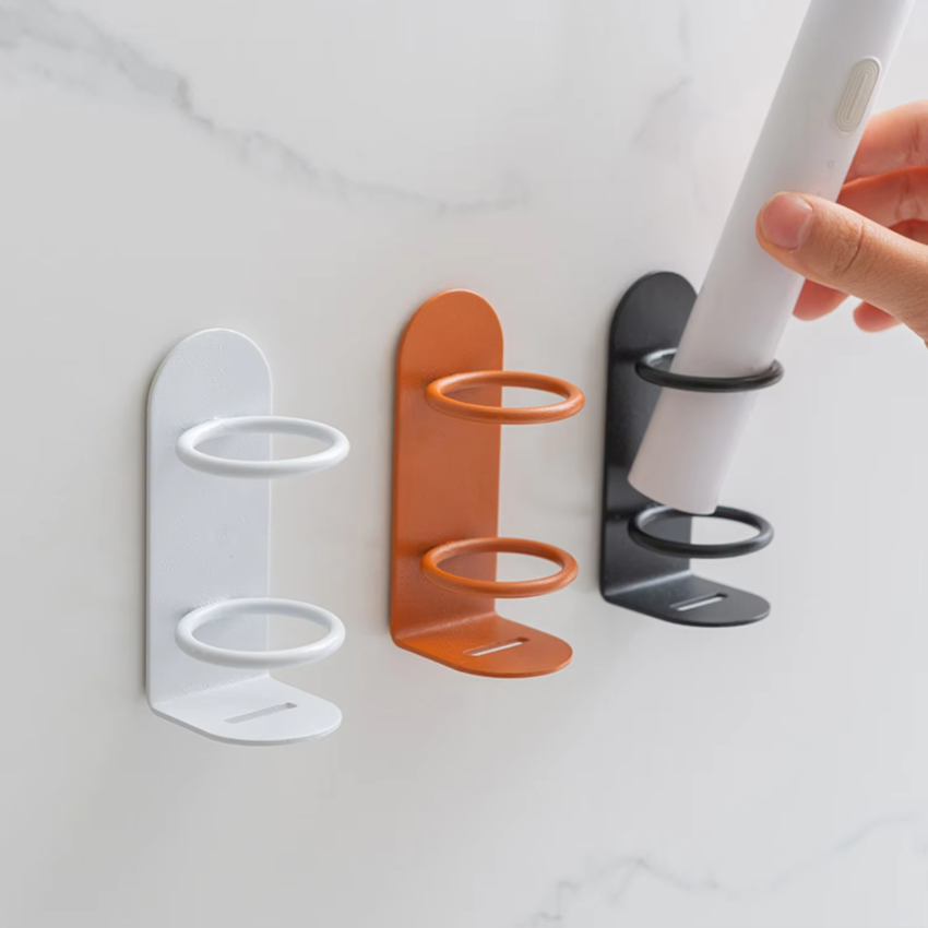 Wall-Mounted Electric Toothbru - đánh giá và giá Home Edit Bathroom Storage