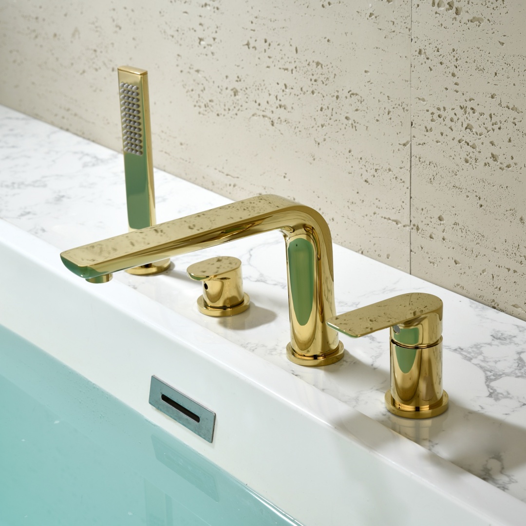 Rose Gold Bathtub Faucet Wides - đánh giá và giá Basin Mixer Tap